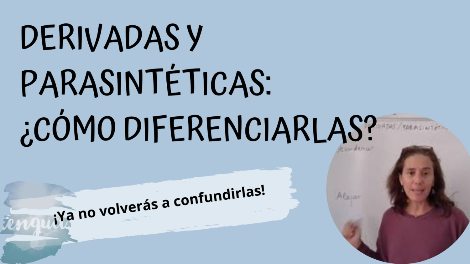 derivadas y parasintéticas